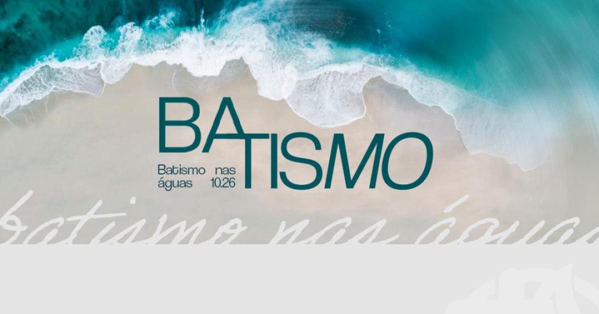 Batismo nas águas
